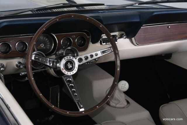 1966 Blue Ford Mustang Coupe