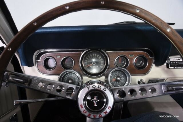 1966 Blue Ford Mustang Coupe