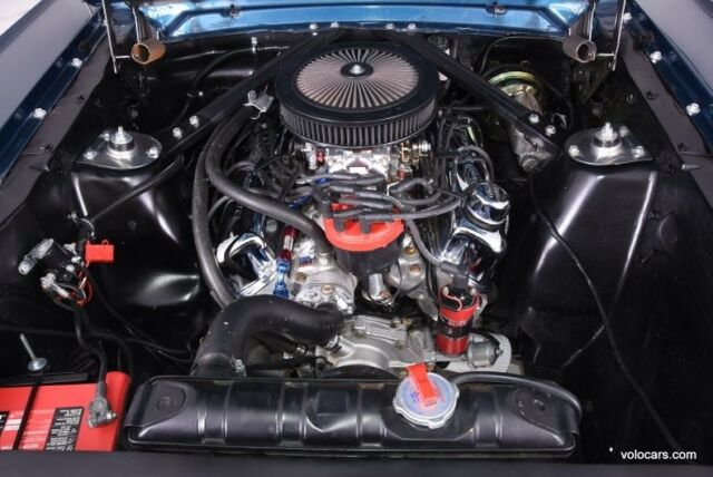 1966 Blue Ford Mustang Coupe