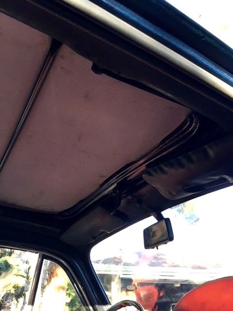 1971 midnight dark blue Fiat 500L Coupe