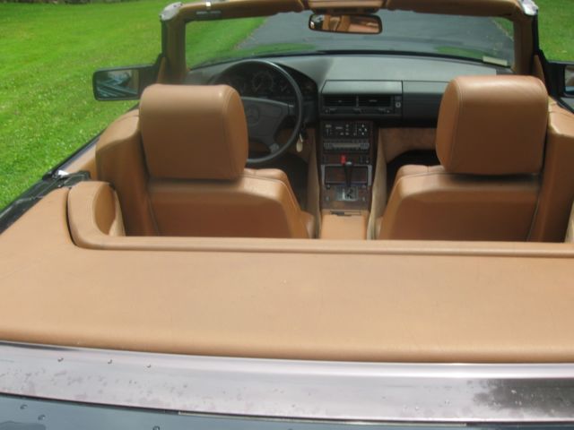 1992 Blue Mercedes-Benz 500-Series Convertible
