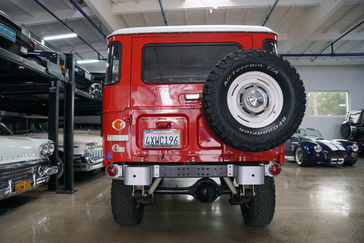1965 Red Toyota Landcruiser FJ40L 4WD Hardtop 2 Dr Hardtop