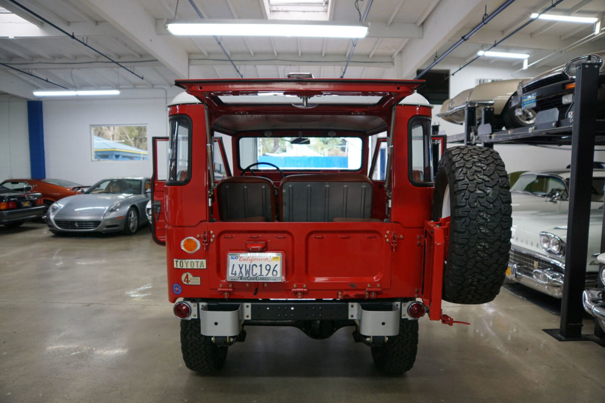 1965 Red Toyota Landcruiser FJ40L 4WD Hardtop 2 Dr Hardtop