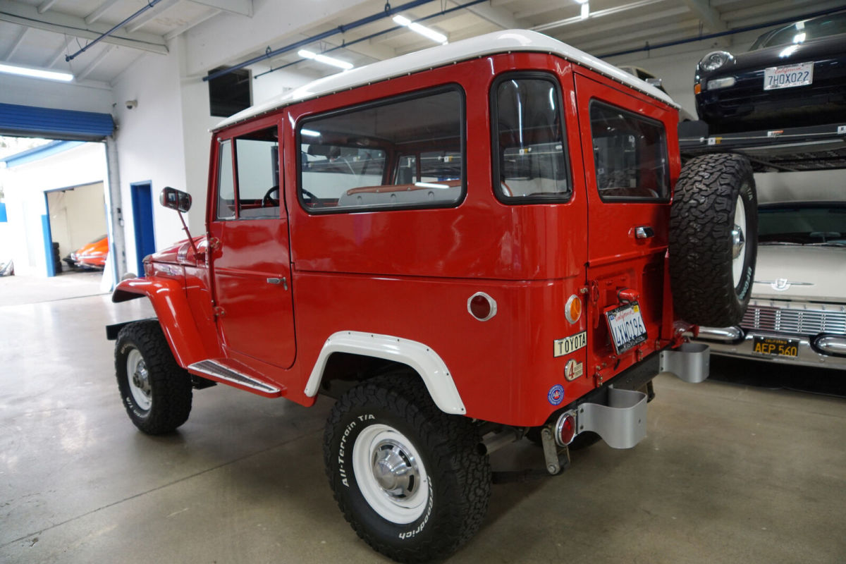 1965 Red Toyota Landcruiser FJ40L 4WD Hardtop 2 Dr Hardtop