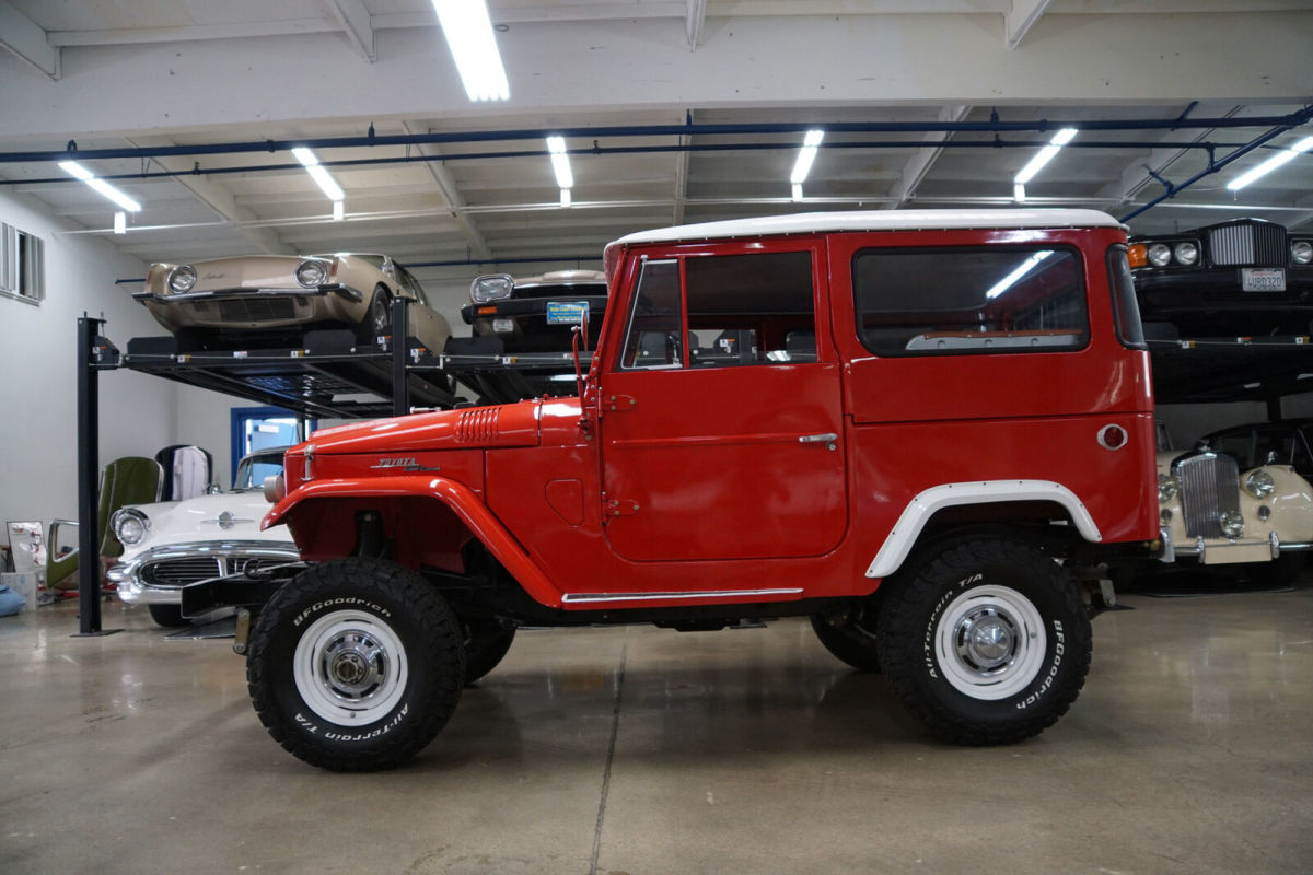1965 Red Toyota Landcruiser FJ40L 4WD Hardtop 2 Dr Hardtop