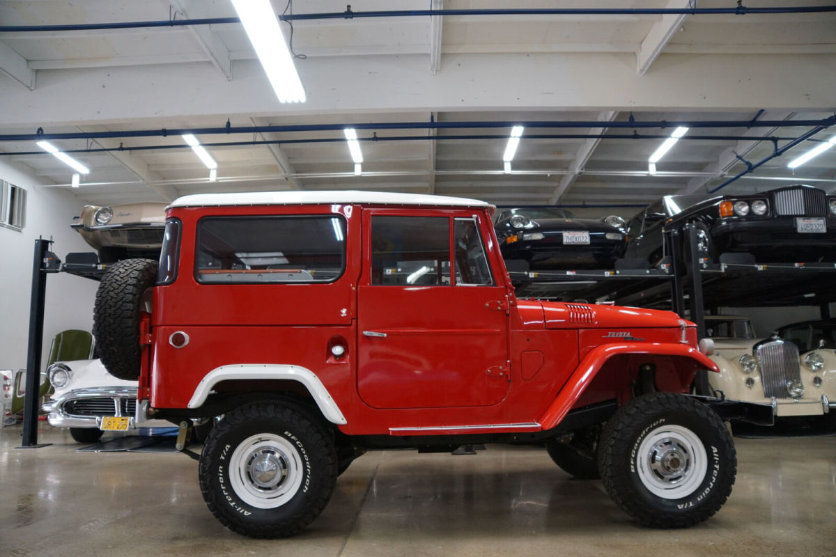 1965 Red Toyota Landcruiser FJ40L 4WD Hardtop 2 Dr Hardtop