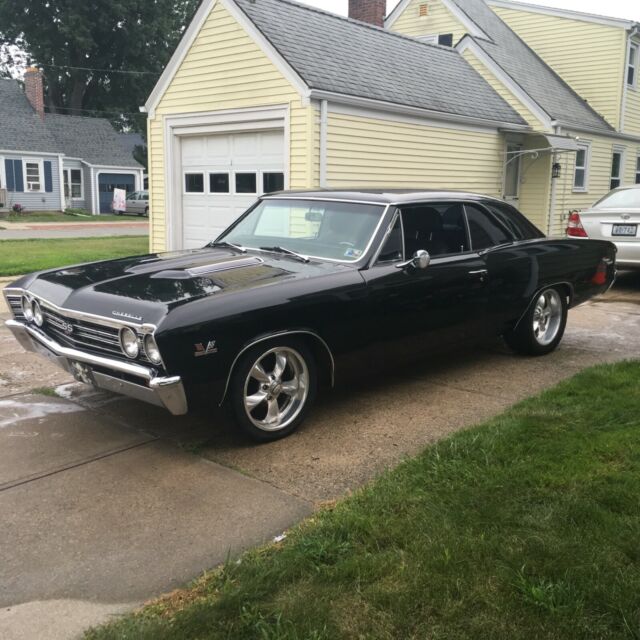 1967 Black Chevrolet Chevelle Coupe
