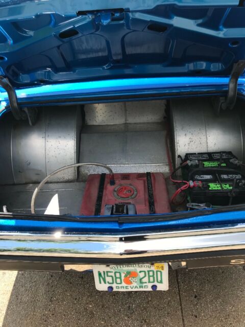 1970 Blue Chevrolet Chevelle