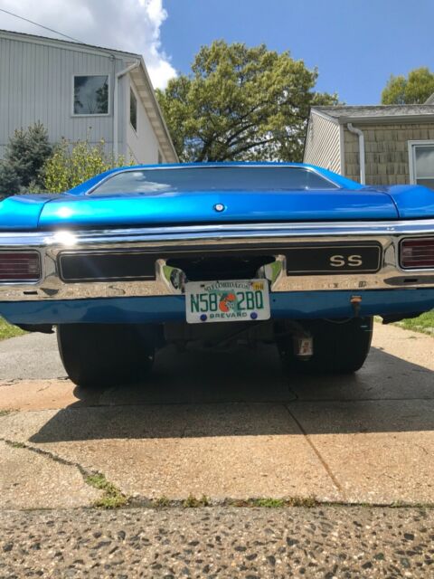 1970 Blue Chevrolet Chevelle