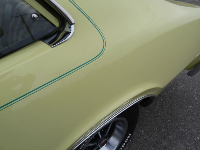1977 Yellow Ford Maverick 2dr