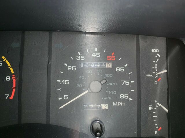 1987 White Ford Mustang Convertible