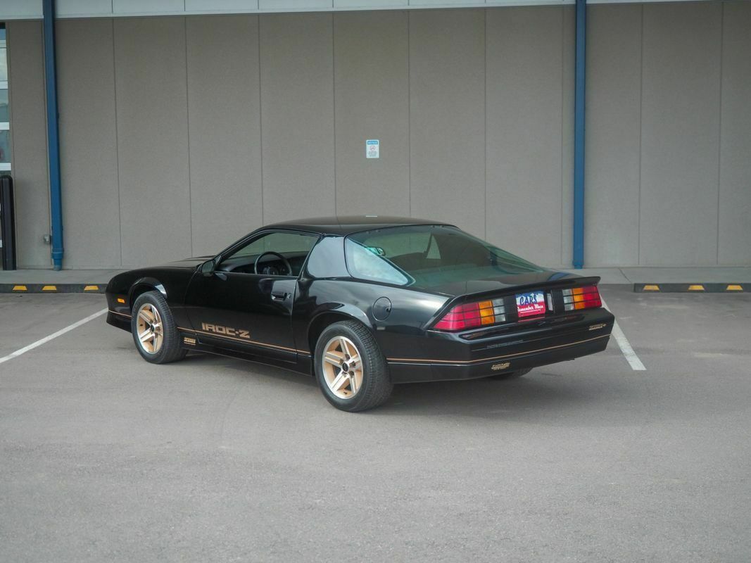 1985 Black Chevrolet Camaro --