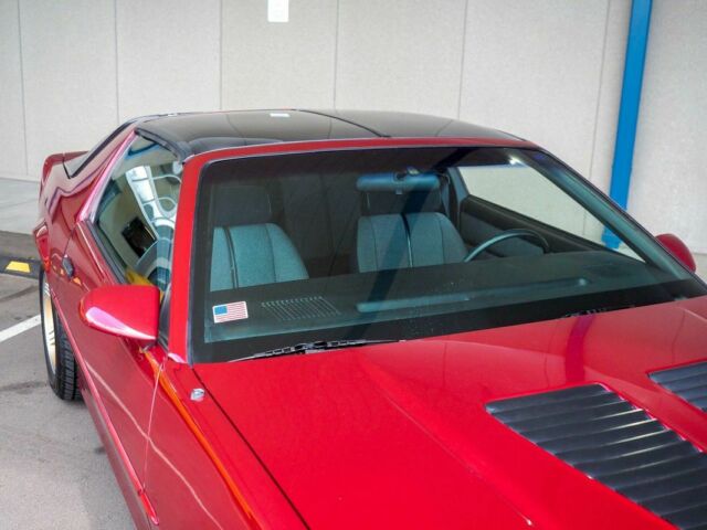 1988 Burgundy Chevrolet Camaro --