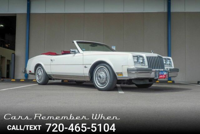 1982 White Buick Riviera --