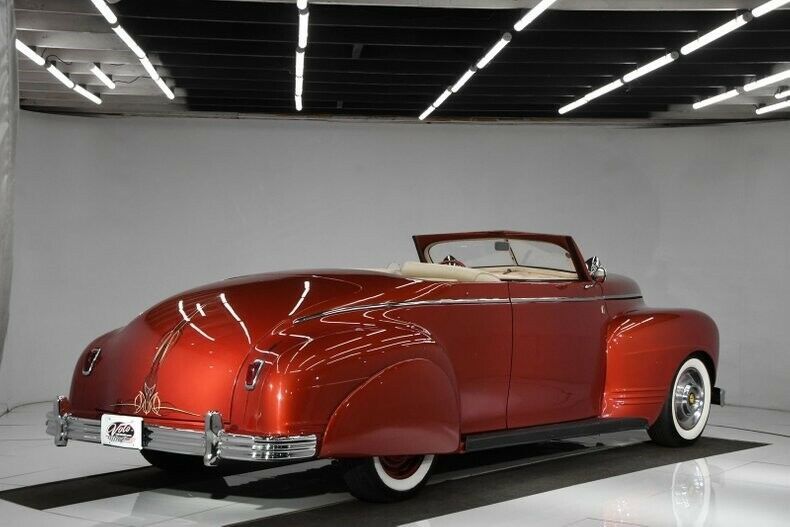 1941 Burgundy Plymouth Custom Convertible