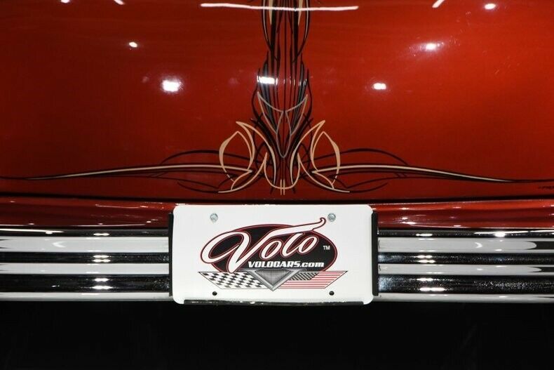 1941 Burgundy Plymouth Custom Convertible