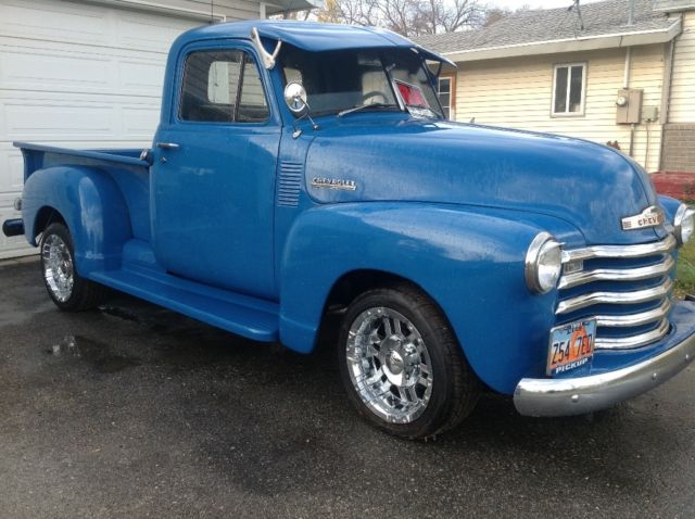 1951 Blue Chevrolet Other Pickups Black