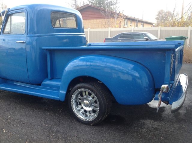 1951 Blue Chevrolet Other Pickups Black