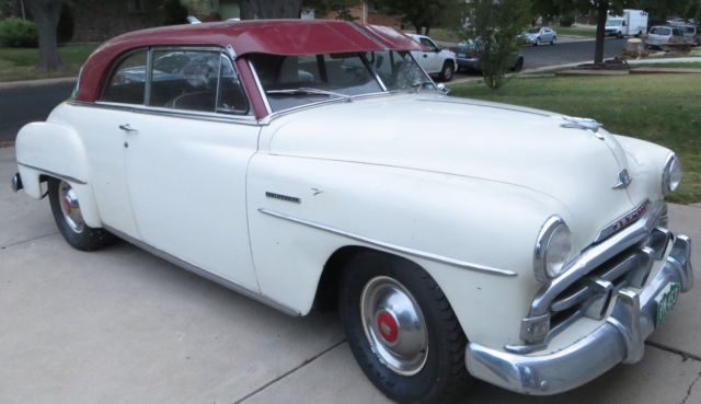 1951 Tan Plymouth Belvedere