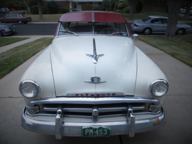 1951 Tan Plymouth Belvedere