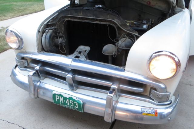 1951 Tan Plymouth Belvedere