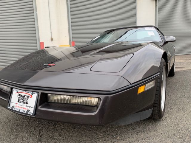 1988 Charcoal Gret Chevrolet Corvette Convertible