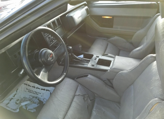 1988 Charcoal Gret Chevrolet Corvette Convertible