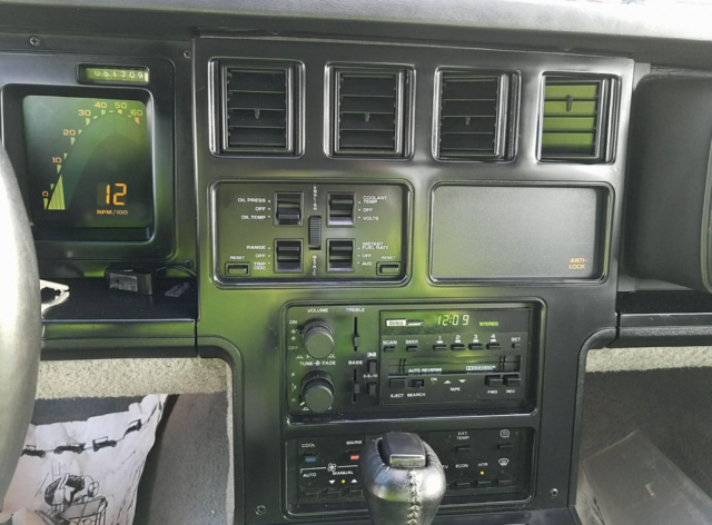1988 Charcoal Gret Chevrolet Corvette Convertible