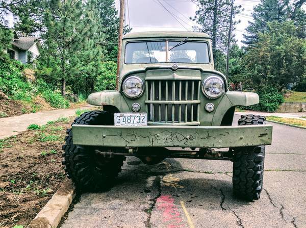 1952 Willys CJ2A Cab & Chassis