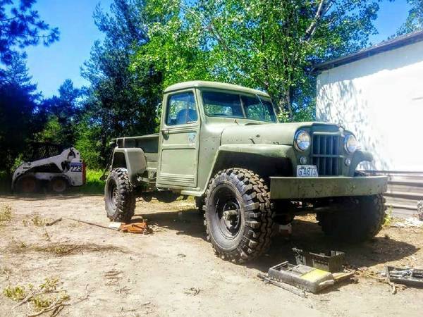 1952 Willys CJ2A Cab & Chassis
