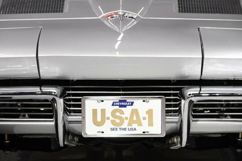 1963 Silver Chevrolet Corvette Coupe