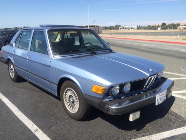 1979 Fjord Blue Metallic BMW 5-Series Sedan