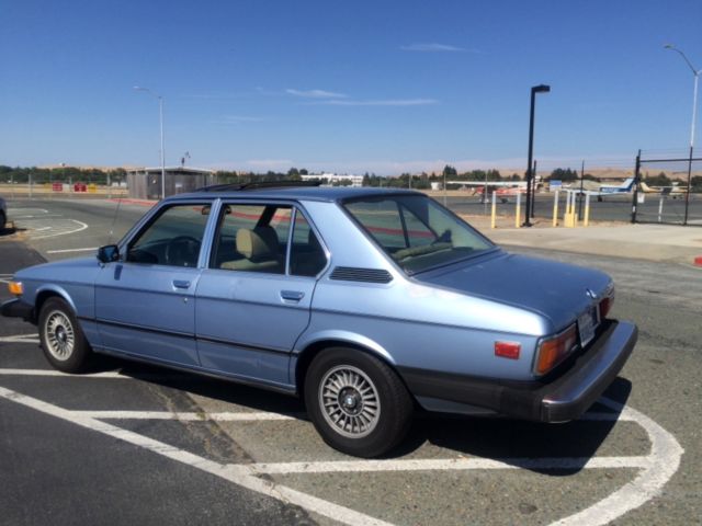 1979 Fjord Blue Metallic BMW 5-Series Sedan