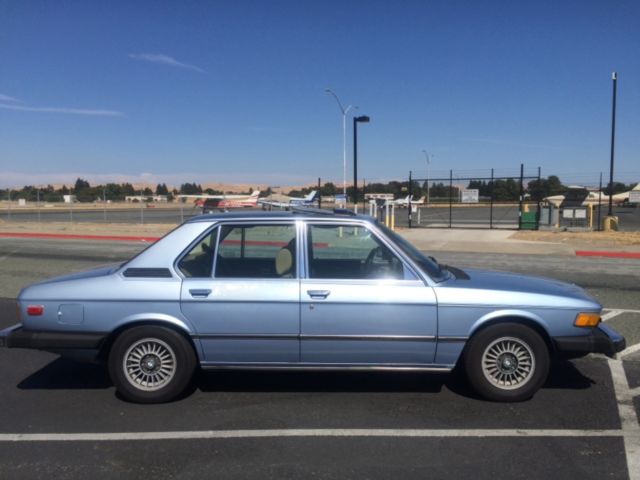 1979 Fjord Blue Metallic BMW 5-Series Sedan