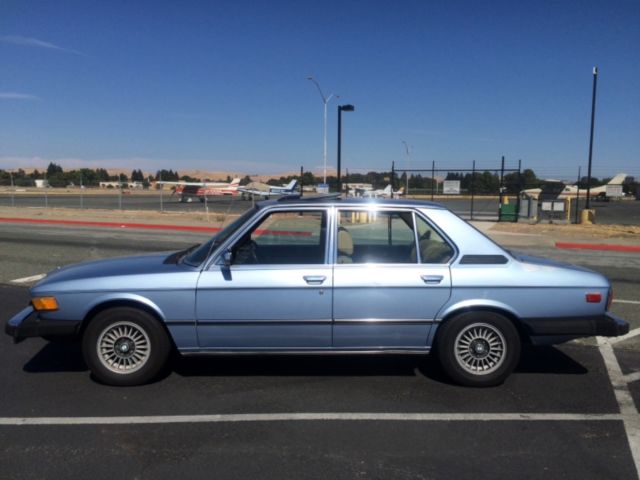 1979 Fjord Blue Metallic BMW 5-Series Sedan