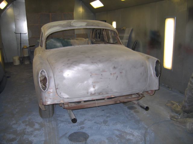 1953 Cream over Brown w/Ghost Flames Chevrolet Bel Air/150/210 Coupe