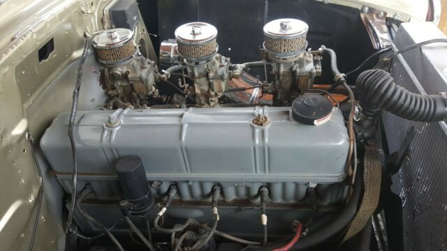 1953 Gold Chevrolet Impala 2 door