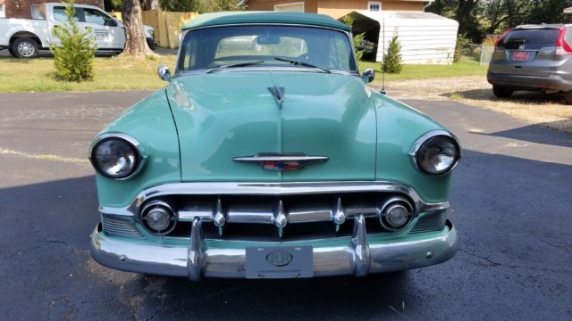 1953 Green Chevrolet Bel Air/150/210 Convertible