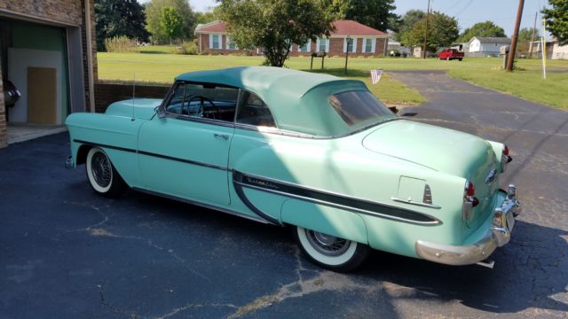 1953 Green Chevrolet Bel Air/150/210 Convertible