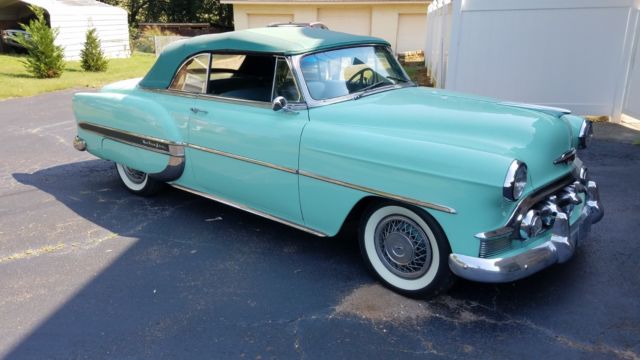 1953 Green Chevrolet Bel Air/150/210 Convertible