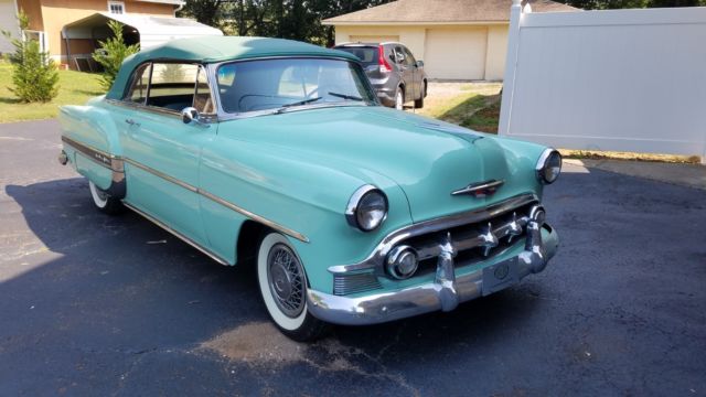 1953 Green Chevrolet Bel Air/150/210 Convertible