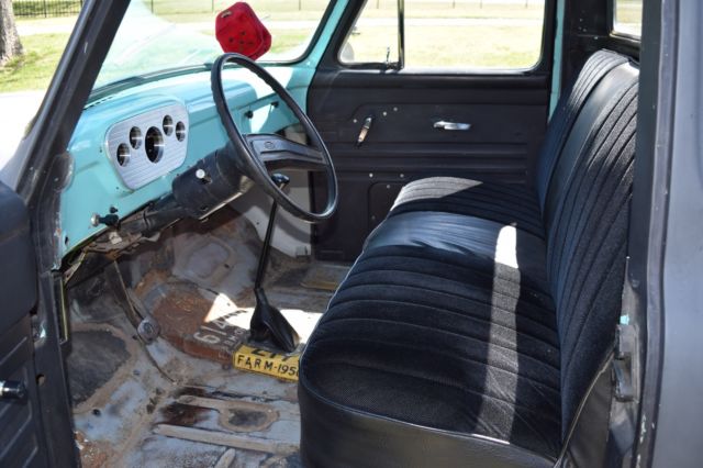 1953 Gray Ford F-100 Standard Cab Pickup