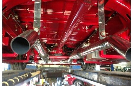 1953 Red Ford F-100 Standard Cab Pickup