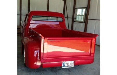 1953 Red Ford F-100 Standard Cab Pickup