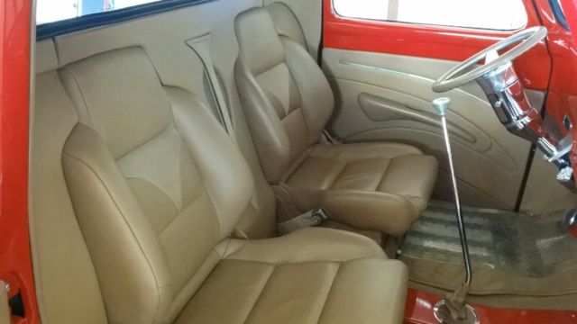 1953 Red Ford F-100 Standard Cab Pickup