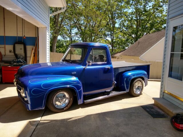 1953 Blue Ford F-100 Standard Cab Pickup