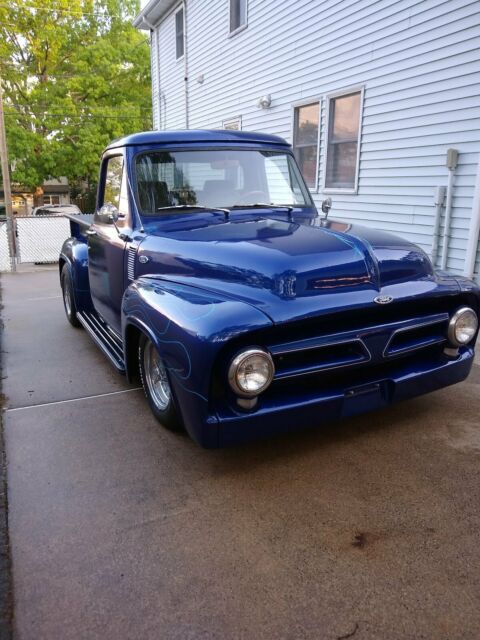 1953 Blue Ford F-100 Standard Cab Pickup