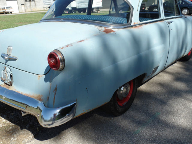 1953 Blue Ford Fairlane Coupe