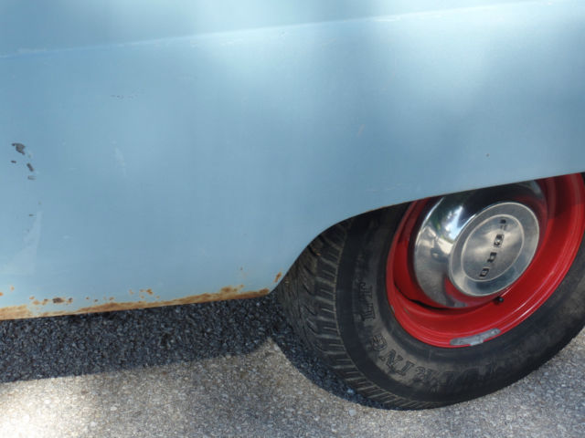 1953 Blue Ford Fairlane Coupe