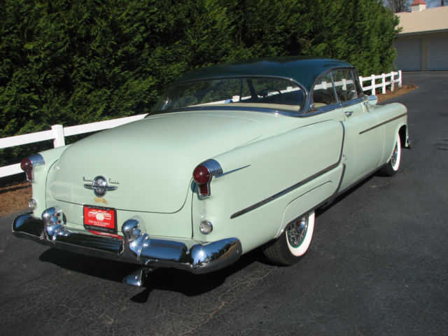 1953 Green Oldsmobile Ninety-Eight Coupe